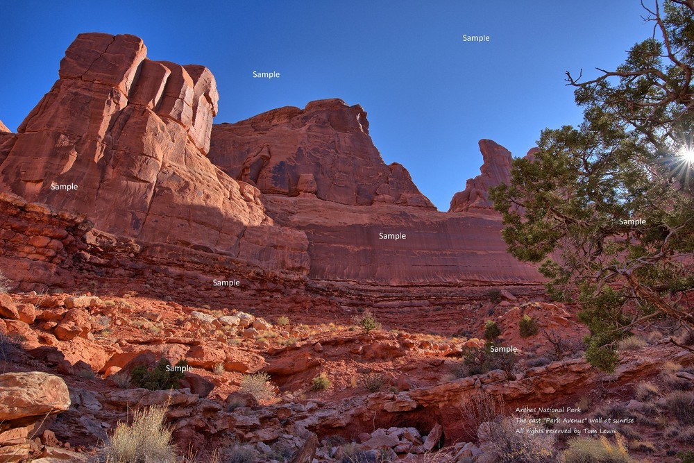 Arches National Park Moab Utah #6 Red Rock Desert Poster Photo Print AP04