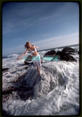 MARTHA SMITH Playboy Playmate 1976 Original OOAK Stan Malinowsky 35mm Slide B4