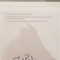 Trent Parke Magnum Signed Square Print West Lakes Shore Adelaide Australia 6″x6″