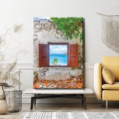 Cinnamon Bay Wall Canvas, St John Beach Wall Art Decor, US Virgin Islands, USVI