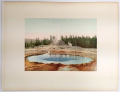 Photo: Yellowstone National Park – Castle Geyser, Old Faithfull. Detroit Photo