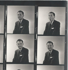 EDDIE BRACKEN Contact Sheet & Negatives ACTOR COMEDIAN Hendrickson R17