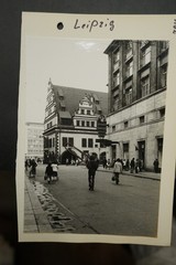 Photo View Leipzig GDR Bar Restaurant Advertising Rear People Home Business