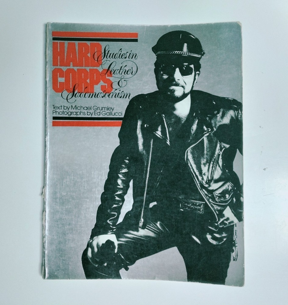 *HARD CORPS Studies in Leather & SM book 1st ed vintage 1977 Michael Grumley*