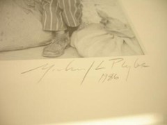 Original signed Photograph framed 1/50 Michael L. Plyler 1986 Maya of Guatemala