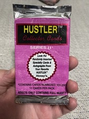 1992 Hustler Collector Cards Series 2 (One Wax Pack) Adults Only