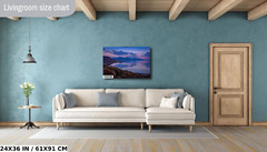 Utah’s Majestic Ocean Lake: Great Salt Lake Utah Sunset Metal Aluminum Print