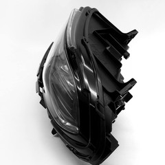 – for Dodge Charger Headlights Assembly 2015-2021 Halogen Model Headlamp with LE