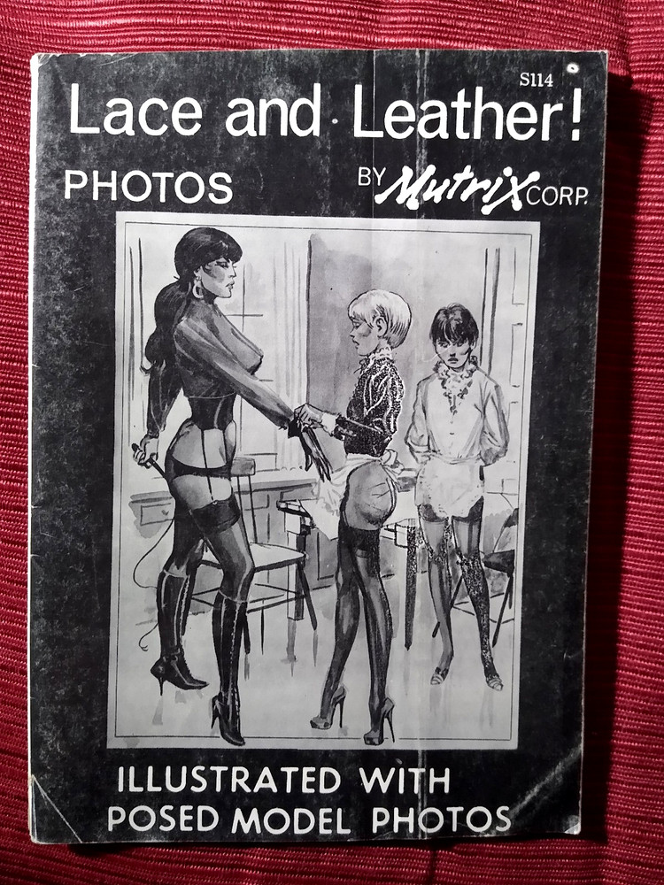 Eric Stanton cover, Lace and Leather!, Irving Klaw, Nutrix/Mutrix