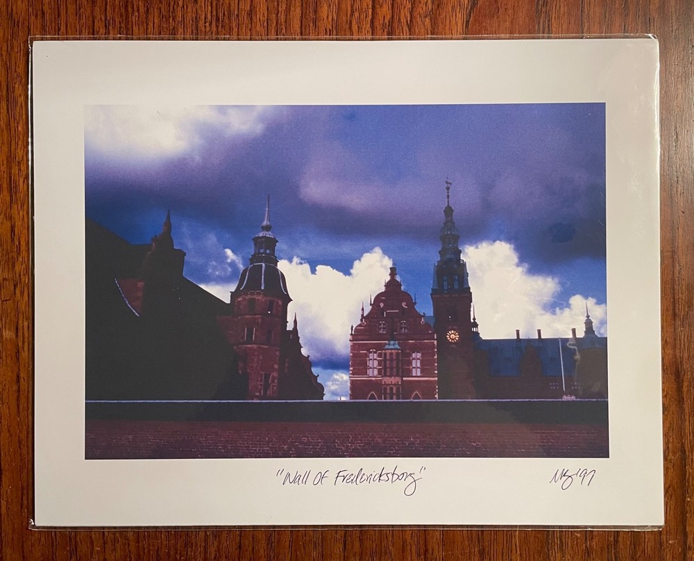 Original photographic print «Wall of Fredericksborg» by Michael Blumenstock
