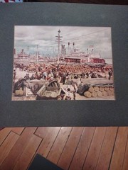 New Orleans Tinted Colored Photographs 1900s – Marx Art Store Detroit Photo Deco