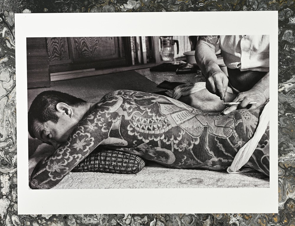 Yakuza Traditional Japanese Tattoo- Original photograph – archive of Charlier