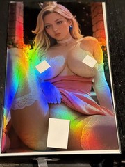 Princess Peach Cosplay Bangers Virgin FOIL Var Ltd 10 DEAR GOD HELP US WOW 🤩