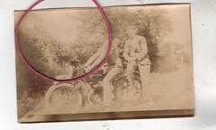 PHOTO PHOTO CAR AUTOMOBILES VERY OLD MOTORCYCLE