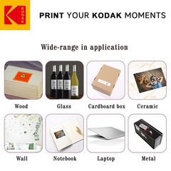 KODAK Photo Sticker Paper Glossy, 8.5”x11”, 50 Count, 120gsm 8.5 x 1