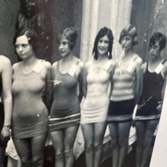 Vintage 1927 California Beauty Week Photo 8″ x 23″