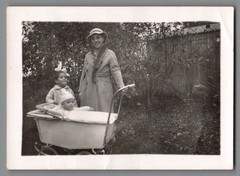 Bundle of 6 Photos Children Buttstädt Thuringia Pram Tricycle 1930s (F1264)