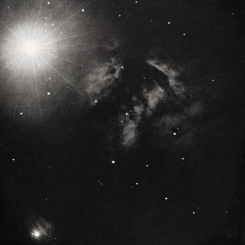 Publications of the Lick Observatory – Flame Nebula – 1908 Photogravure