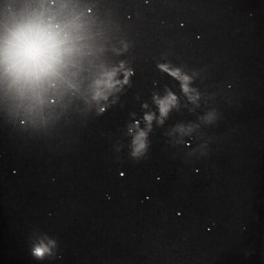 Publications of the Lick Observatory – Flame Nebula – 1908 Photogravure