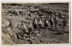 Scout Scouting Boys Gypsy Camp – Bundle 8 Photos Antique On. 1950
