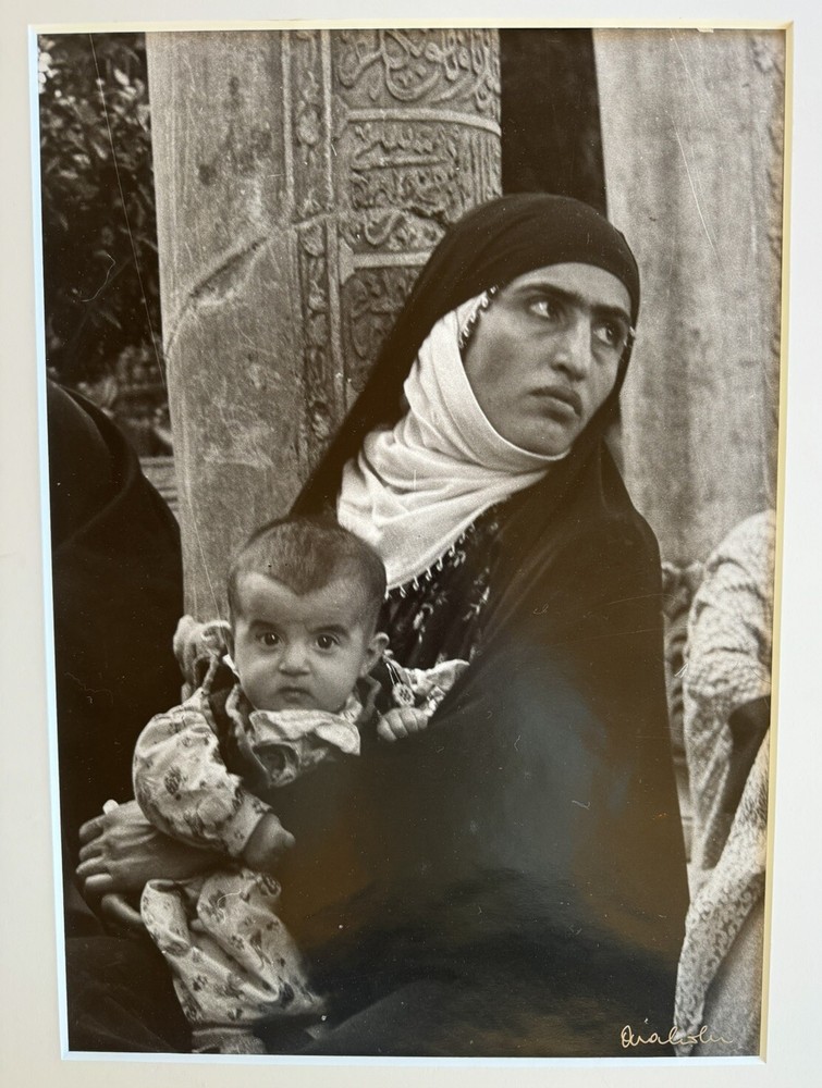 Ara Guler Turkish Artist 1928-2018 Signed & Stamped Photograph Harran Turkey