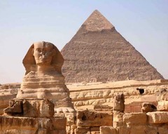 Ancient Monuments PYRAMIDS OF GIZA Glossy 8×10 Photo Print Cairo, Egypt Poster