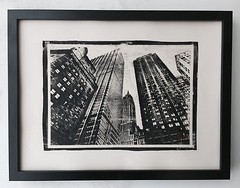 New York skyscrapers – Gum Dichromat Print