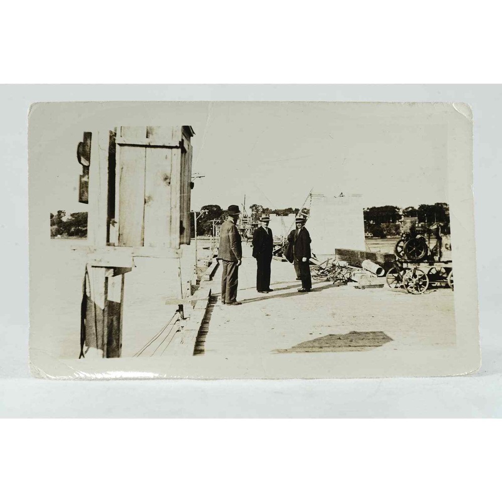 Engineers Bridge Builders 1939 Photo, Industrial Revolution Album Photo