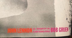 Bob Gruen 1996 John Lennon The New York Years Promo Poster 23.5 X 27.5