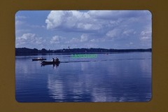 Dia Müggelsee Berlin in 1962 Boats