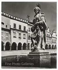 1953 Original JOSEF EHM Czech Christian Religious Statue Sculpture Silver Photo