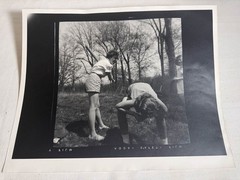 Weird Americana Found Photo 16×20 Darkroom Print Original Negative Photography