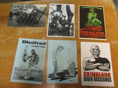 6 Postcards Punk Skin Police Demo