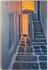 Peter Lik Fira 1 meter Artist Proof Photograph Greece Mediterranean Sunrise $12k