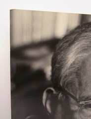 Vintage stamped Philippe Halsman photograph Paul Tillich 11×14″