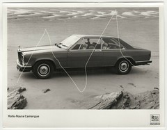 22x16cm Old Work Photo 1975 Rolls Royce Carmargue Vintage Photo