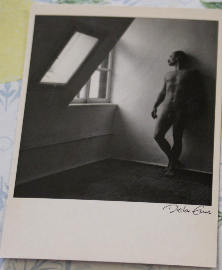 Photo postcard art nude 2 the solid nude dieter end photography man gay AM