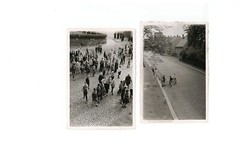 Hartmannsdorf near Chemnitz six photos parade street festival demo 1 May/91