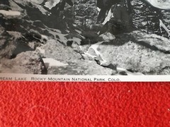 Vintage 1930’s/40’s Colorado Silver Gelatin Photo Near Dream Lake