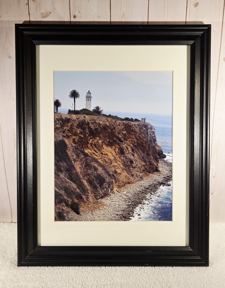 Point Vicente Lighthouse, Palos Verdes California, Photograph Framed 12×15