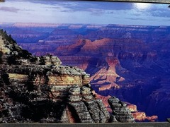 Grand Canyon photos “Sunrise” & “Sunstreak” signed matted photos, James Thompson