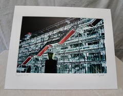Original Photography Art Print «Ramp Up», Pompidou, Paris