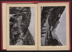 Photo Album with 12 Photographs, View Bad Gastein, Imperial Promenade, Schreckbrüc