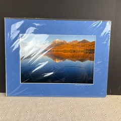 NEW Matted Photographic Art Print Photographer Lake Landscape Nature 2013 Frank
