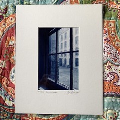 Signed Photograph Art Jonelle Lind Tristesse Rainy City Window Sydney Australia