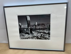 Vintage Art Photograph – Scallop Shells Fore River Portland Maine – Hand Signed