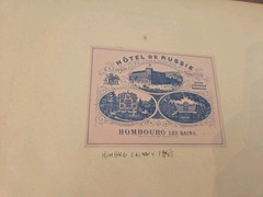 Hamburg Germany Album of 18 Photographs Homburd Casino Carl Hertel 1890s