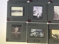 🎈Super RARE! 11 Original Vintage Slide Film Photo Set Genthe Arnold, Farm FSA