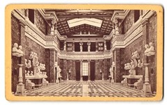 Photograph Joh. Laifle, Regensburg, view Danube baptism, view into the interior of the