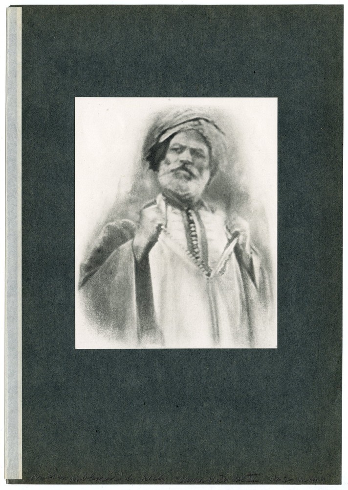 Joseph T. Keiley «Arabian Nobleman» c.1899 Camera Notes Vol 3, No 2 Photogravure